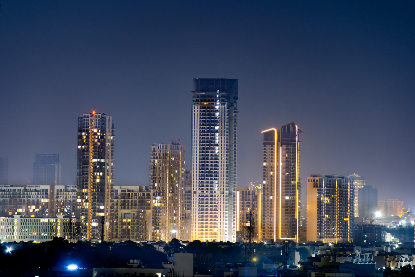 delhi skyline image